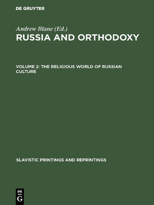cover image of The Religious world of Russian culture